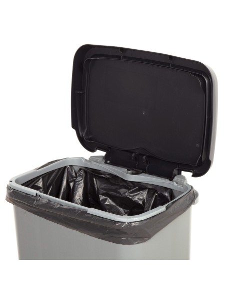 Curver Caixote do lixo Compatta 25L cinzento
