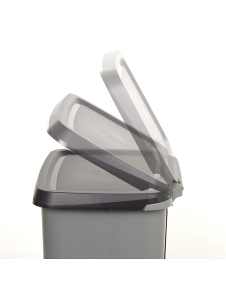 Curver Caixote do lixo Compatta 25L cinzento