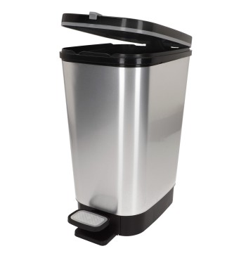 Curver Balde do lixo com pedal Chic Bin 6L cinzento