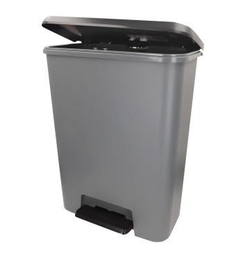Curver Caixote do lixo Compatta 50L cinzento