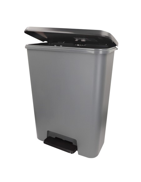 Curver Caixote do lixo Compatta 50L cinzento