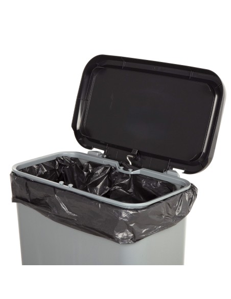 Curver Caixote do lixo Compatta 50L cinzento