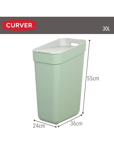 Curver Balde de reciclagem Ready To Collect 30L verde