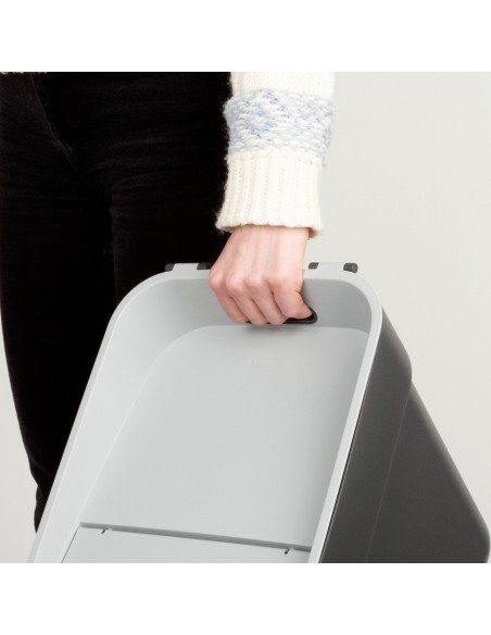 Curver Caixote de reciclagem Ready To Collect 20L cinzento
