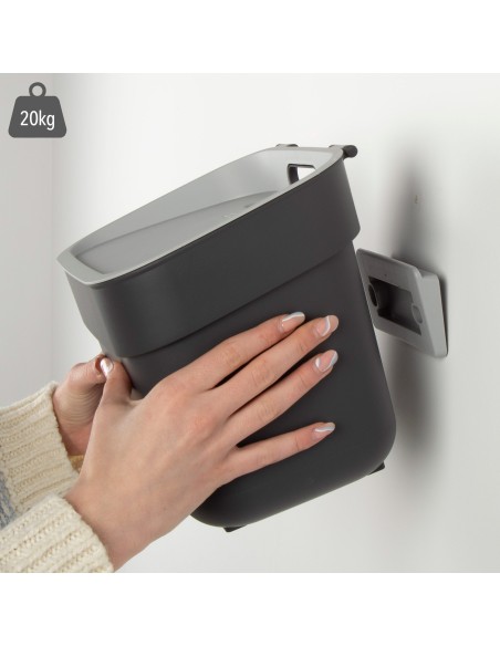 Curver Contentor de reciclagem Ready To Collect 5L cinzento