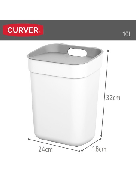 Curver balde de reciclagem Ready To Collect 10L branco