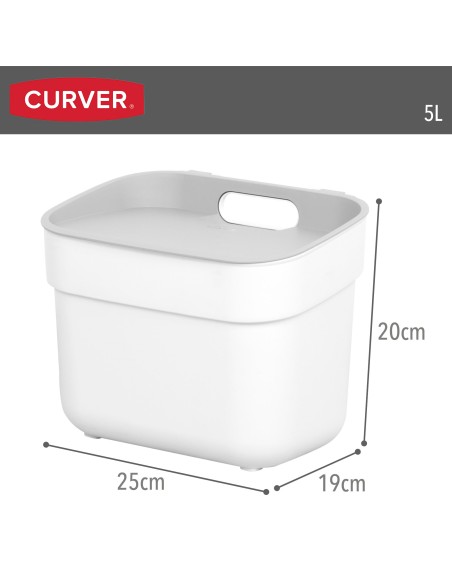 Curver balde de reciclagem Ready To Collect 5L branco