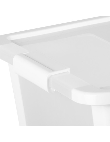 Curver Caixa de arrumação com tampa Bi-Box 26L branco
