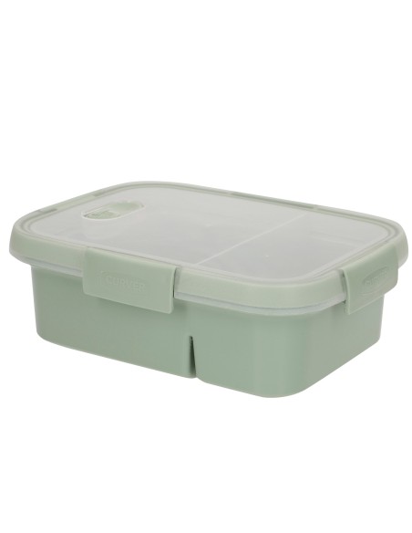 Curver Recipiente hermético doble compartimento (0,6+0,3L)