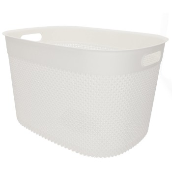 Curver Cesto organizador Filo 30L branco