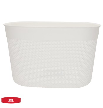 Curver Cesto organizador Filo 30L branco 2