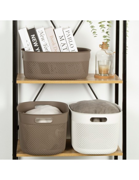 Curver Cesta organizadora Filo 18L blanco