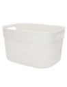 Curver Cesta organizadora Filo 6L blanco