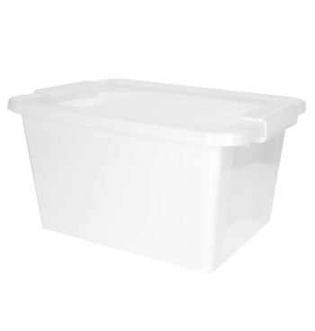 Curver Caixa de arrumação com tampa Bi-Box 11L branco