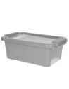 Curver Caja de almacenaje con tapa Bi-Box 3L gris