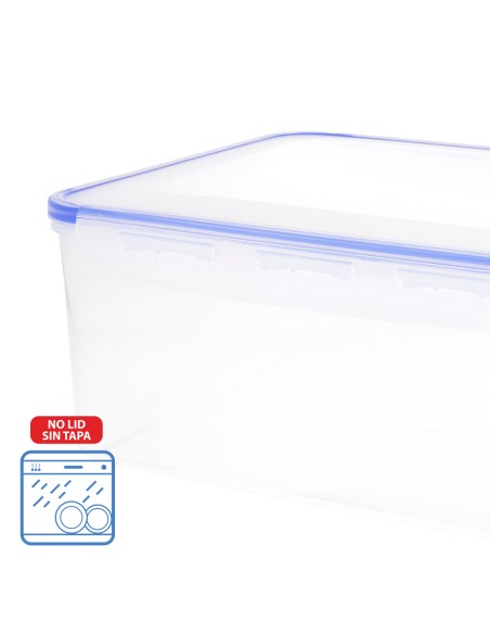 Max Home Pack 7 recipientes de plástico herméticos de 0,1 a 5L