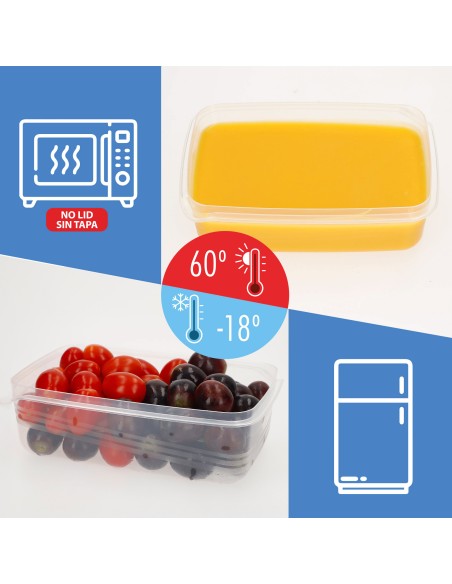 Max Home Pack 17 recipientes de plástico 0,2 a 2,5L