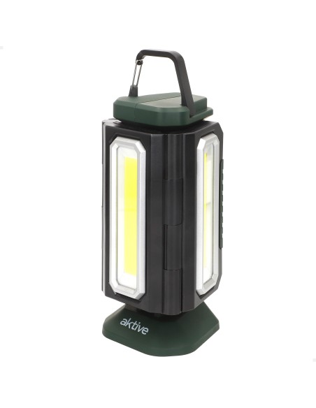 3 em 1 USB e powerbank 1500 lúmenes exterior LED triplo holofote