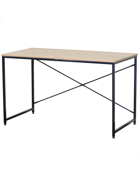 Mesa de madeira e aço Max Home 120x60x71 cm