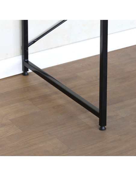 Mesa de madeira e aço Max Home 120x60x71 cm
