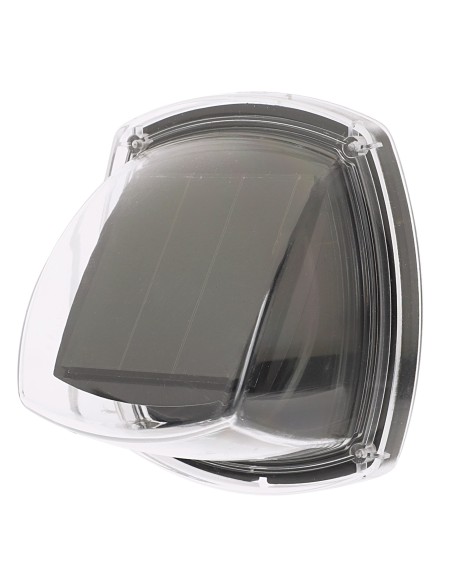 Conjunto de 2 candeeiros de parede solares LED 3 lúmens