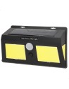 Luminária de parede solar LED de 500 lúmens com sensor de movimento e 3 modos de luz