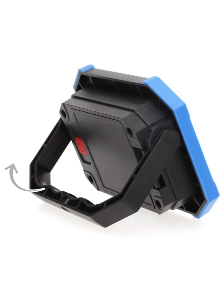 Holofote LED portátil multiuso com 2 cores e 4 modos de iluminação