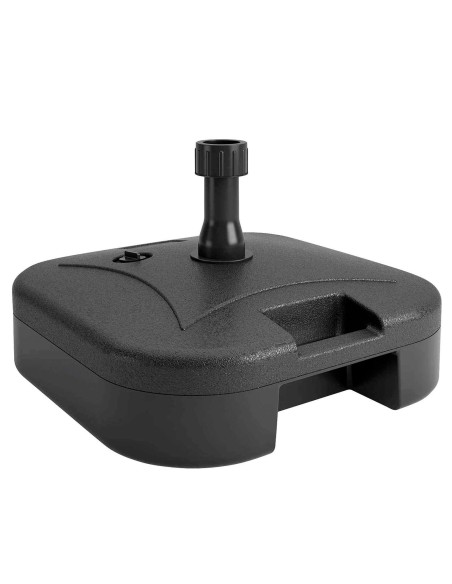 Suporte de plástico recarregável para guarda-chuvas 19 kg