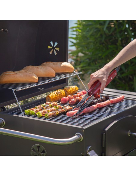 Conjunto de avental com 6 acessórios para churrasco